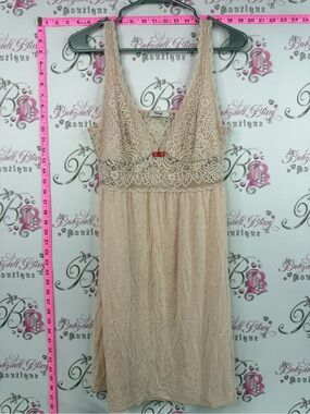 Triumph nightgown dress cream Lace-Detail Beige/Cream Chemise